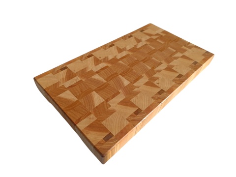 DESKA DO KROJENIA 43x24x4 cm jesion z orzechem na PREZENT PARAPETÓWKĘ