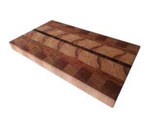 Deska sztorcowa 43x24 JESION ORZECH 4 cm
