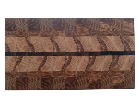Deska sztorcowa 43x24 JESION ORZECH 4 cm