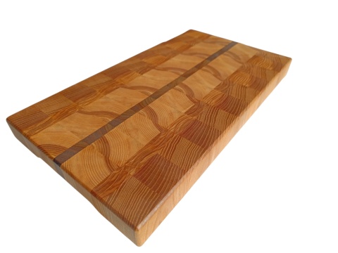 Deska sztorcowa 43x24 JESION ORZECH 4 cm