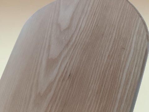 Masywna deska jesionowa do krojenia i serwowania 49x20x4 cm - lite drewno, ślady natury