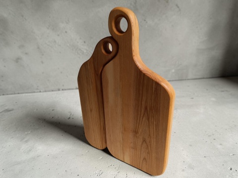 Zestaw desek kuchennych z drewna jesionowego